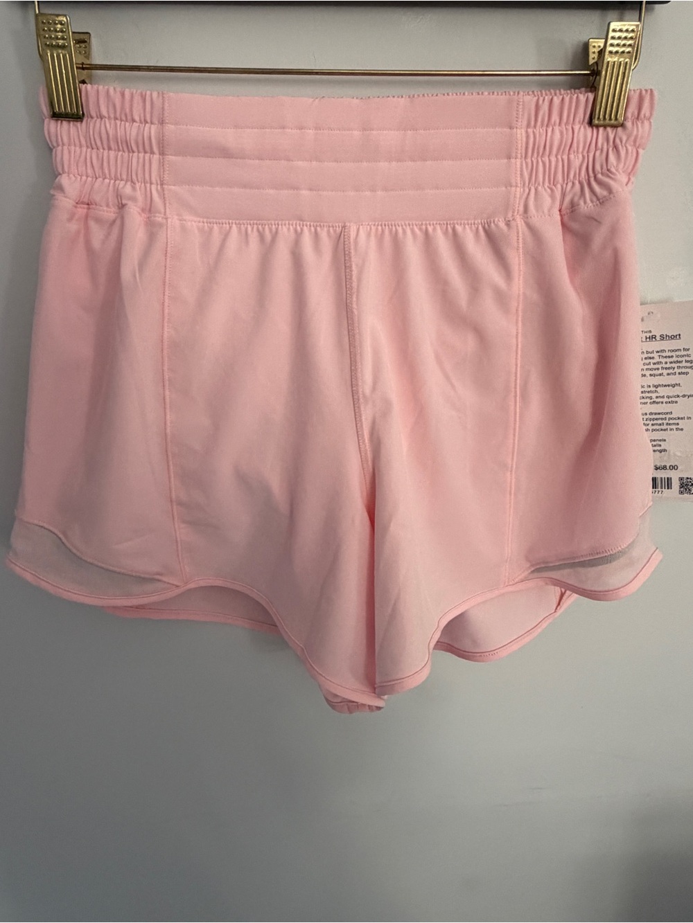 Lululemon Hotty Hot HR Short 4” Lined Size 6 NWT
